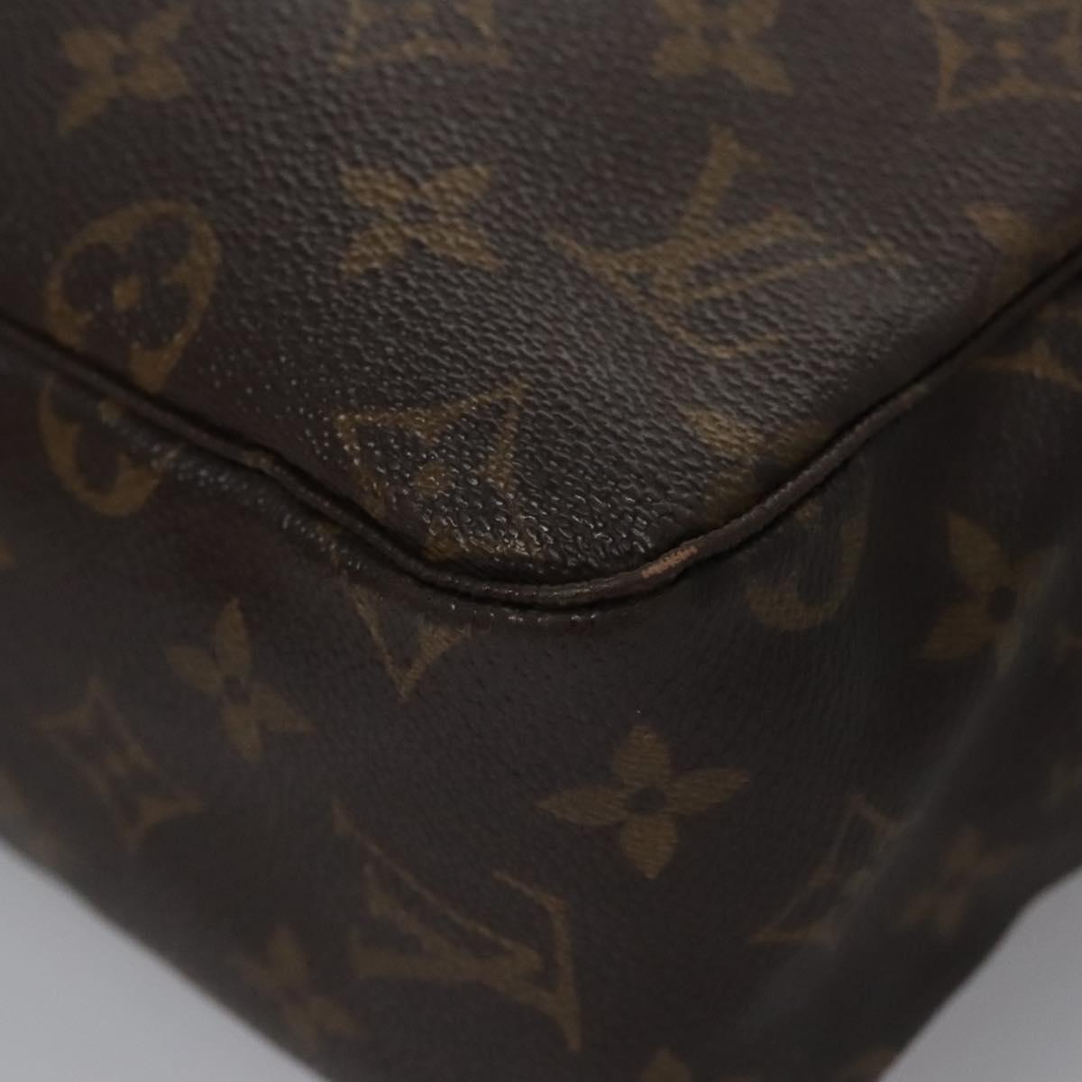 LOUIS VUITTON Monogram Trousse Toilette 28 Clutch Bag M47522 LV Auth MY040