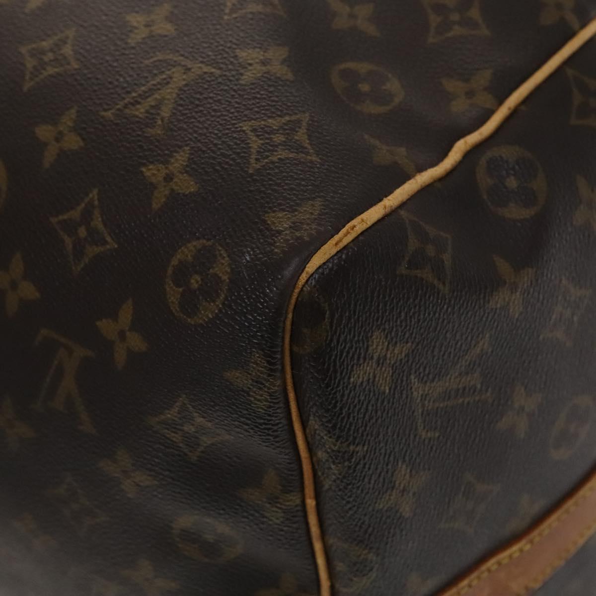 LOUIS VUITTON Monogram Keepall Bandouliere 60 Boston Bag M41412 LV Auth MY053
