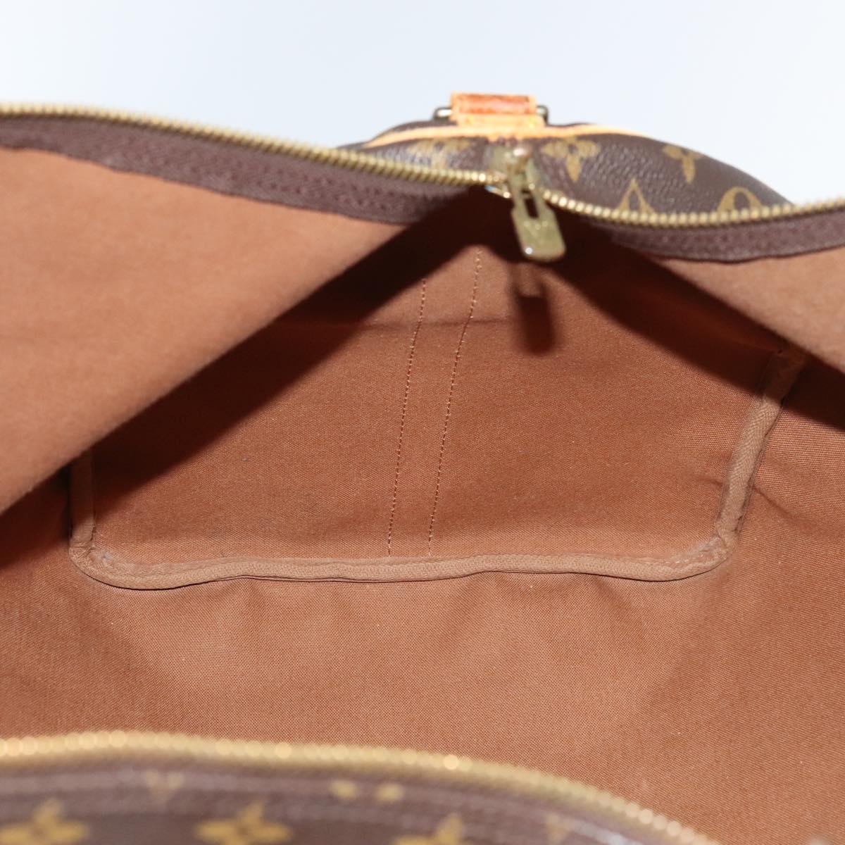 LOUIS VUITTON Monogram Keepall Bandouliere 60 Boston Bag M41412 LV Auth MY053