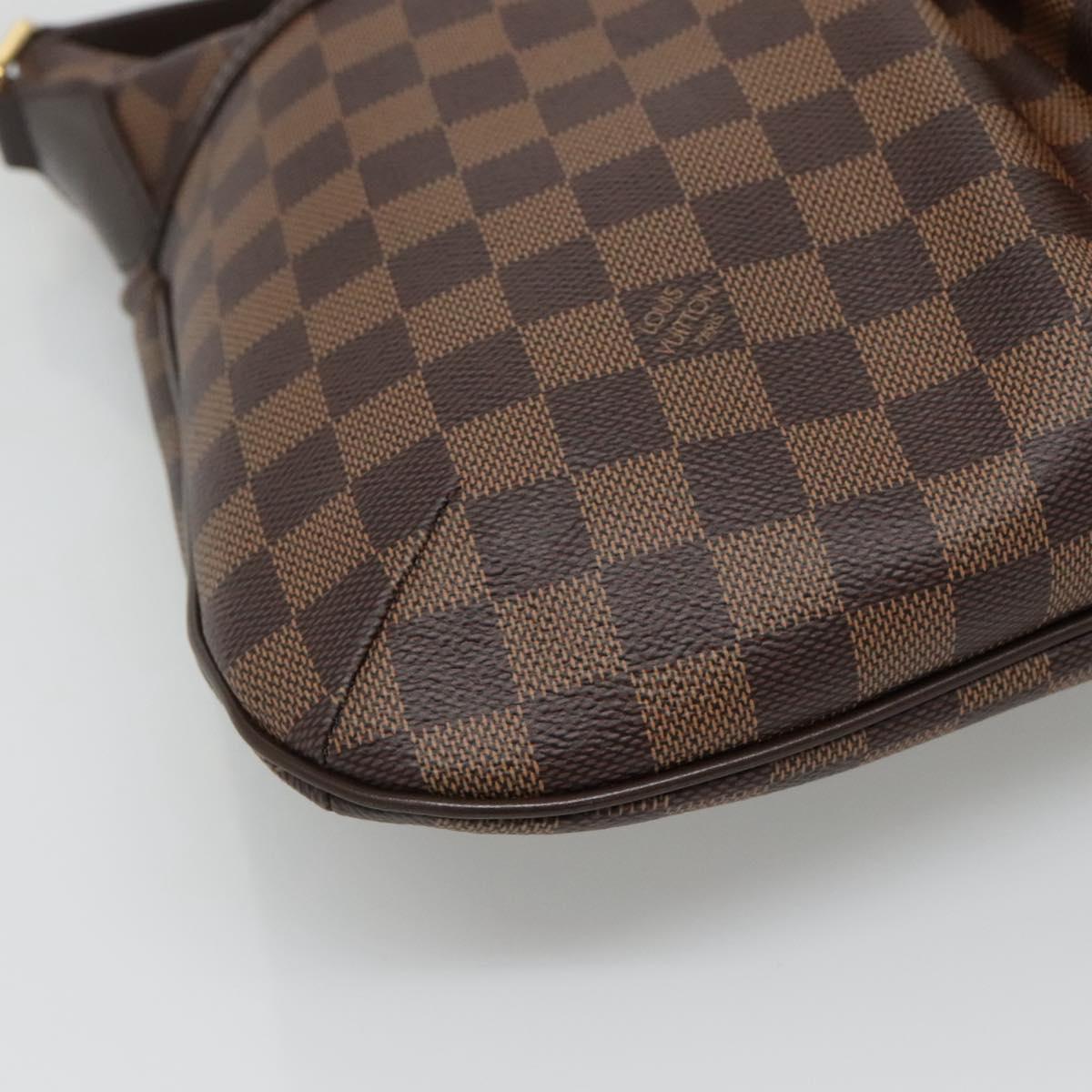 LOUIS VUITTON Damier Ebene Bloomsbury PM Shoulder Bag N42251 LV Auth MY060V