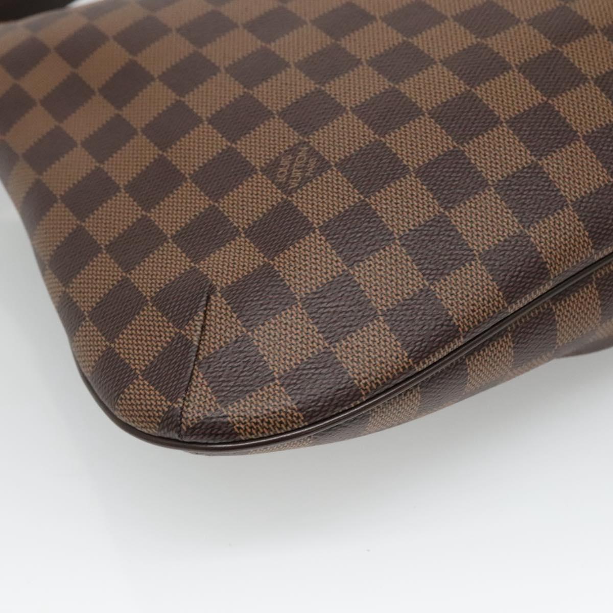 LOUIS VUITTON Damier Ebene Bloomsbury PM Shoulder Bag N42251 LV Auth MY060V