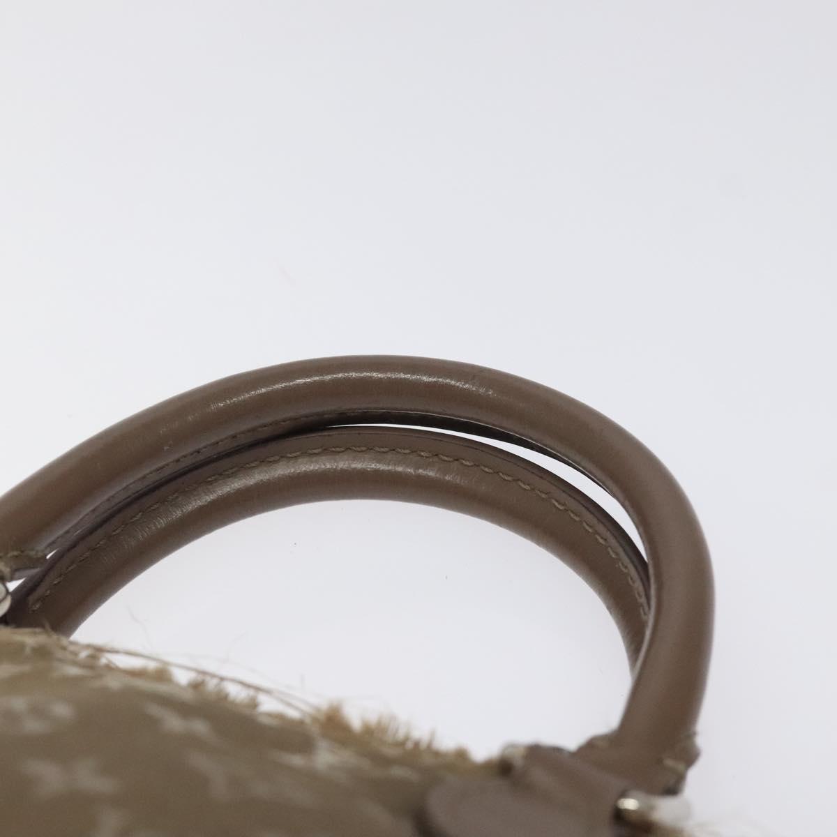 LOUIS VUITTON Monogram Satin Little Alma Hand Bag Gray M92147 LV Auth MY080