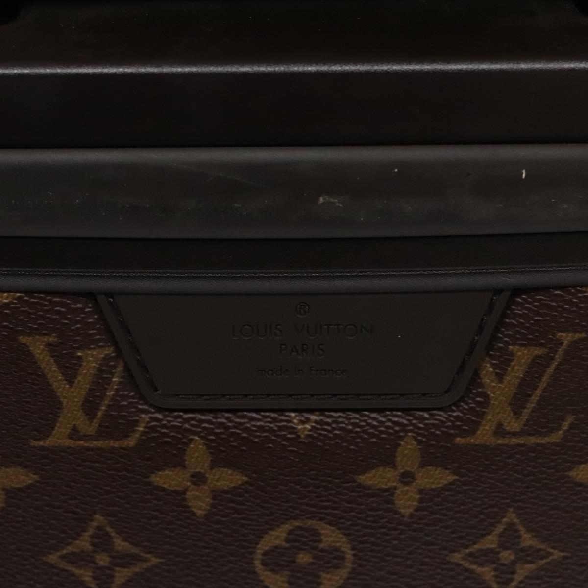 LOUIS VUITTON Monogram V Line Zephyr 55 suitcase Pink LV Auth MY086