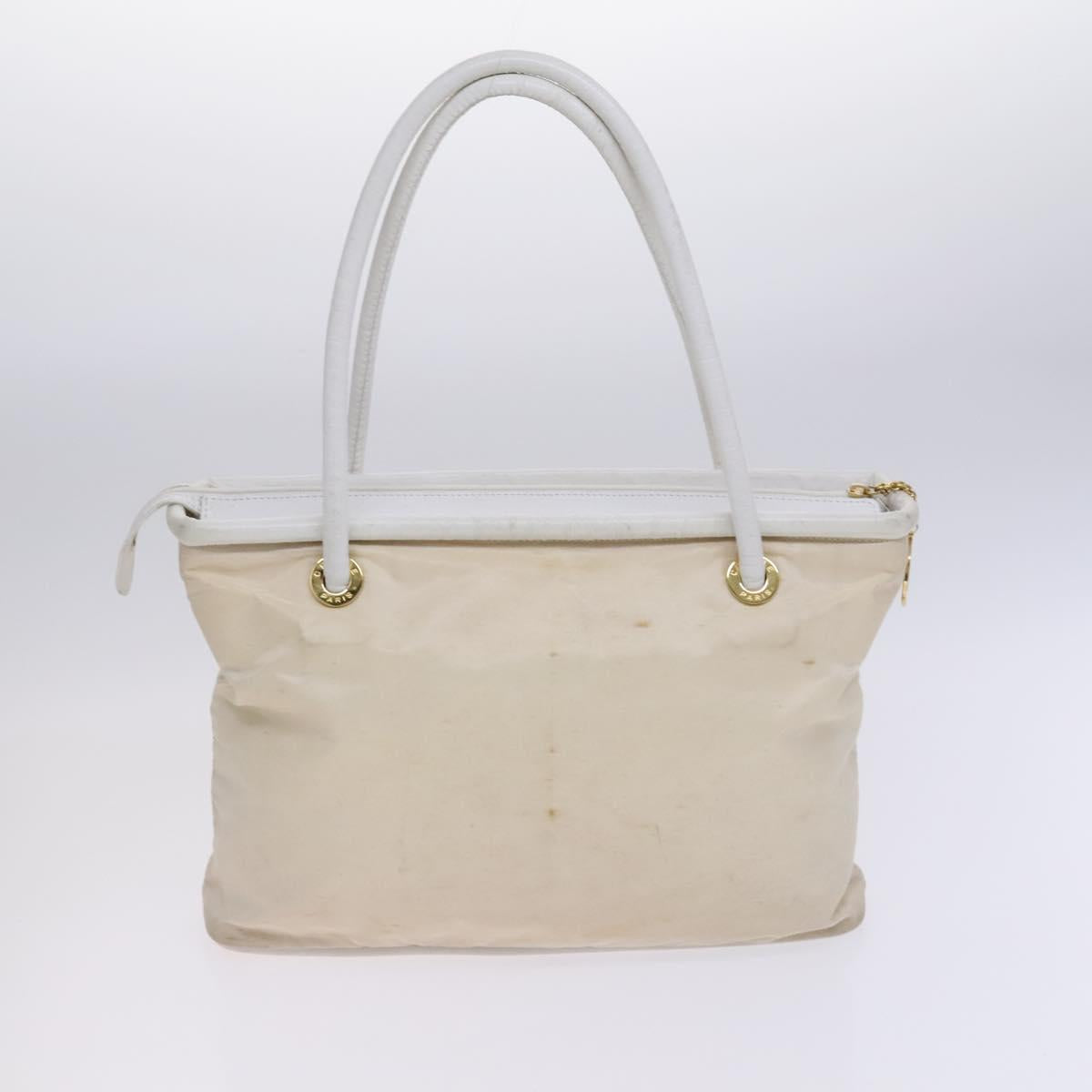 CELINE Macadam Canvas C Sulky Shoulder Bag 3Set Beige Navy Auth MY087
