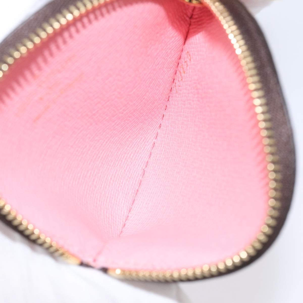 LOUIS VUITTON Monogram Vivienne Porte Monnaie Round Purse M69757 LV Auth MY089AM