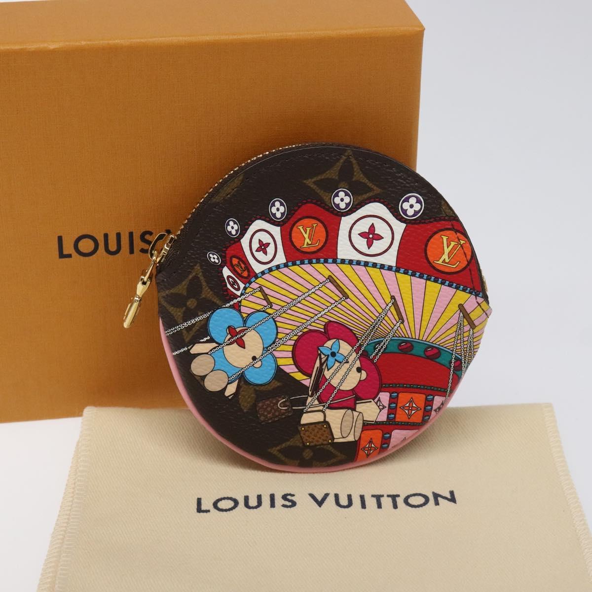 LOUIS VUITTON Monogram Vivienne Porte Monnaie Round Purse M69757 LV Auth MY089AM