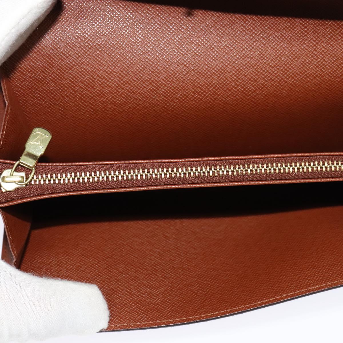 LOUIS VUITTON Monogram Graffiti Porte Monnaie Credit Wallet M92190 Auth MY097V
