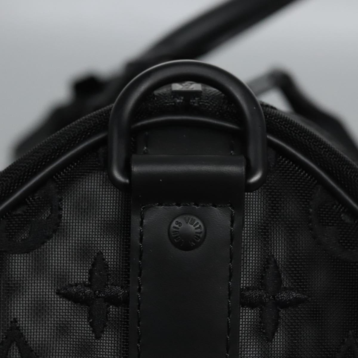 LOUIS VUITTON Monogram See Through Keepall Bandouliere 50 M53971 LV Auth MY116SA