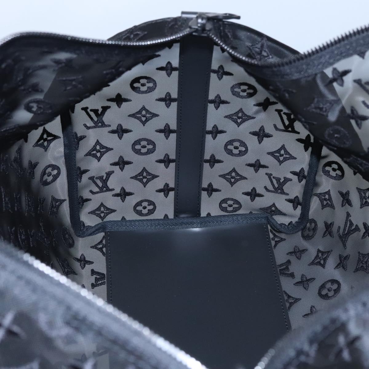 LOUIS VUITTON Monogram See Through Keepall Bandouliere 50 M53971 LV Auth MY116SA