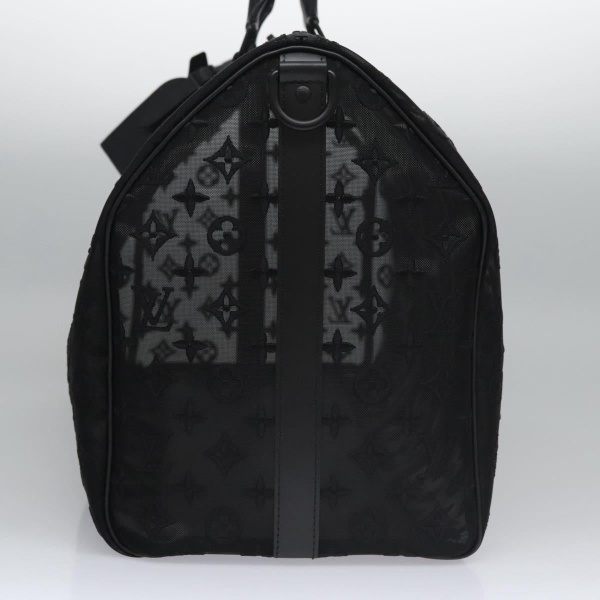 LOUIS VUITTON Monogram See Through Keepall Bandouliere 50 M53971 LV Auth my116SAM