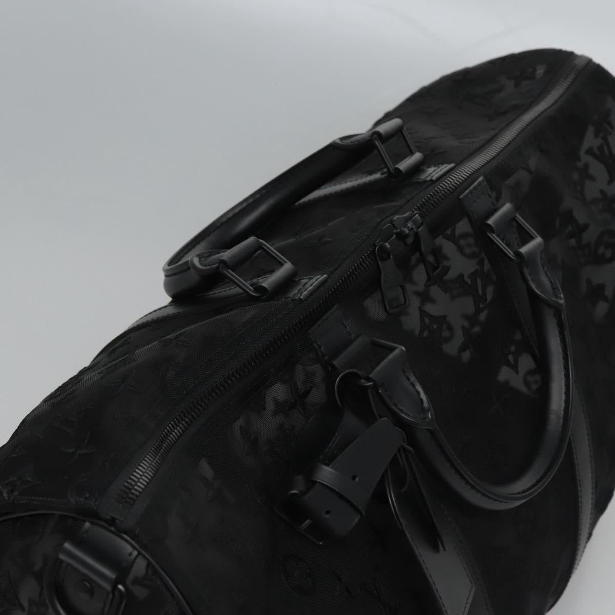 LOUIS VUITTON Monogram See Through Keepall Bandouliere 50 M53971 LV Auth MY116SA