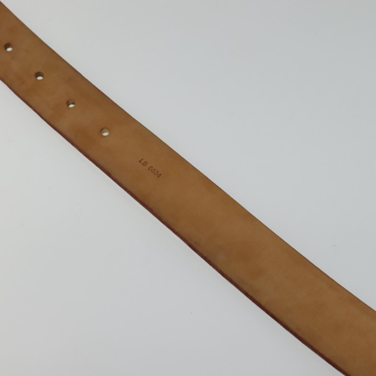 LOUIS VUITTON Monogram Multicolor Ceinture Carre Belt White M9270U LV Auth MY153