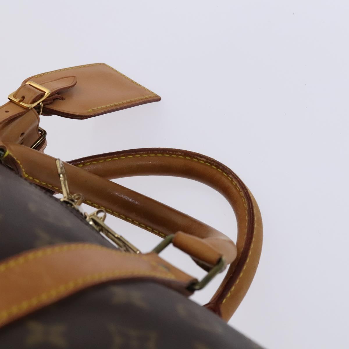 LOUIS VUITTON Monogram Keepall 60 Boston Bag M41422 LV Auth MY160