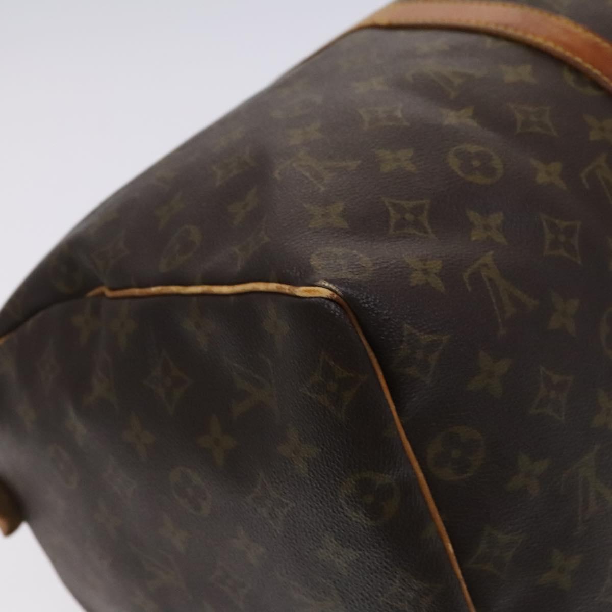 LOUIS VUITTON Monogram Keepall 50 Boston Bag M41426 LV Auth MY177