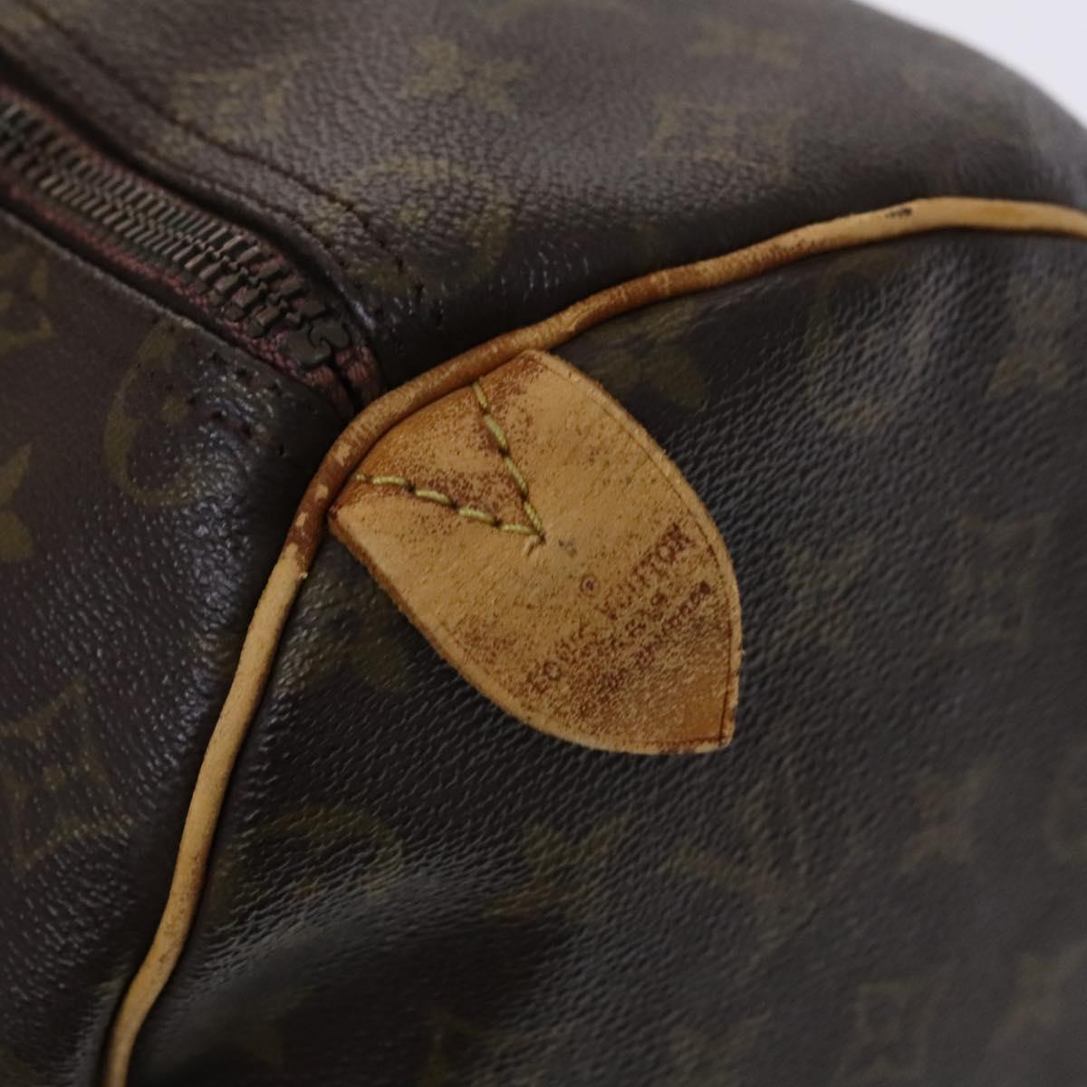 LOUIS VUITTON Monogram Keepall 50 Boston Bag M41426 LV Auth MY177