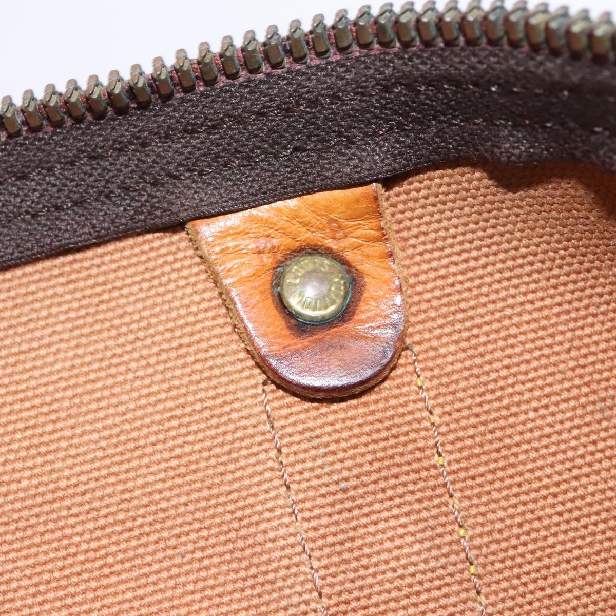 LOUIS VUITTON Monogram Keepall 50 Boston Bag M41426 LV Auth MY177