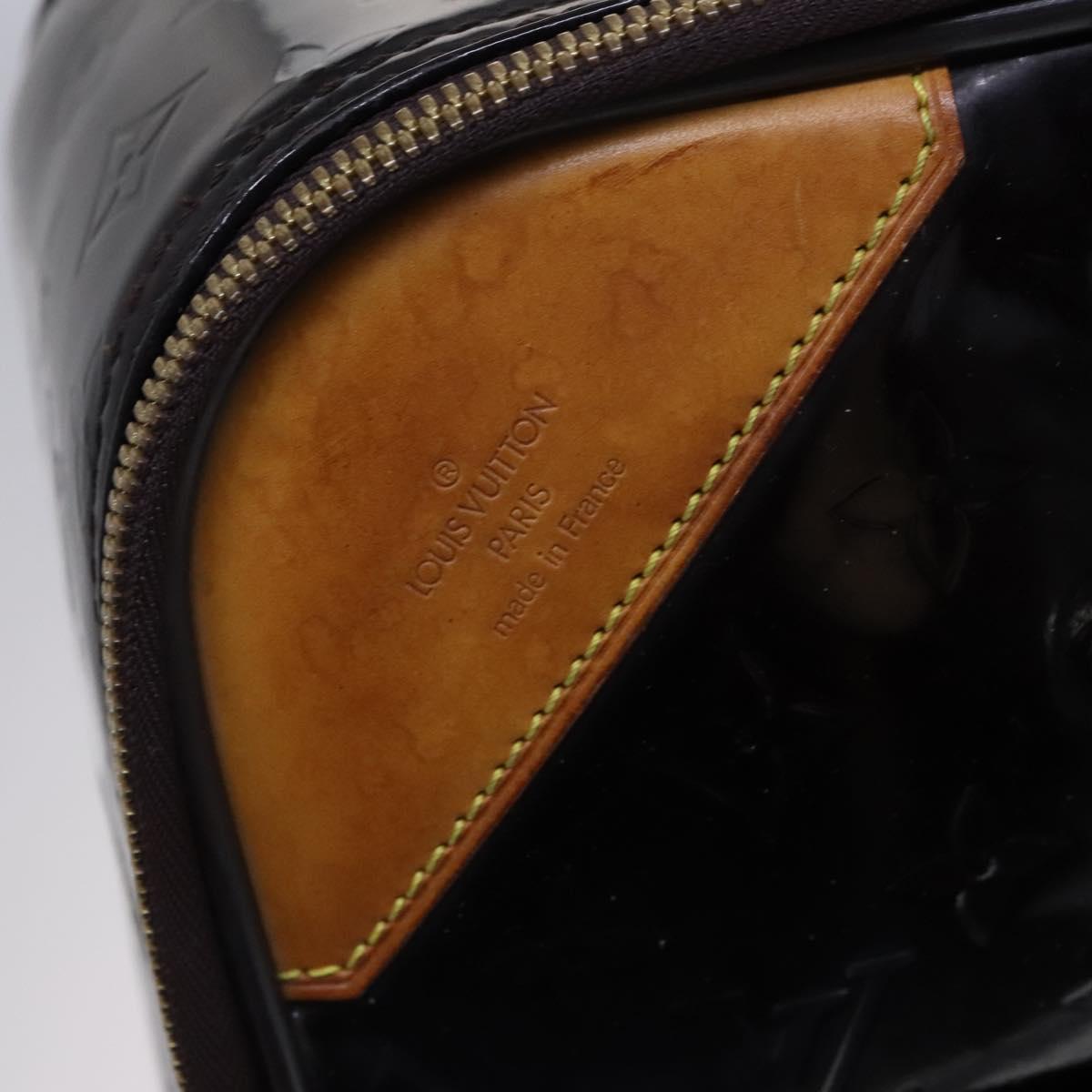 LOUIS VUITTON Monogram Vernis Pegas 45 Suitcase Amarante M91277 LV Auth MY187