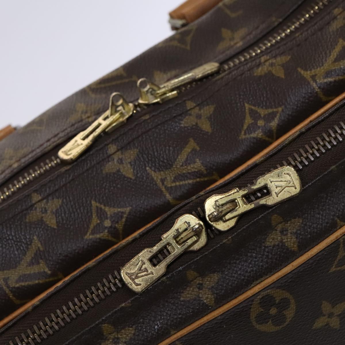 LOUIS VUITTON Monogram Sac 24 Earl Boston Bag M41387 LV Auth MY204