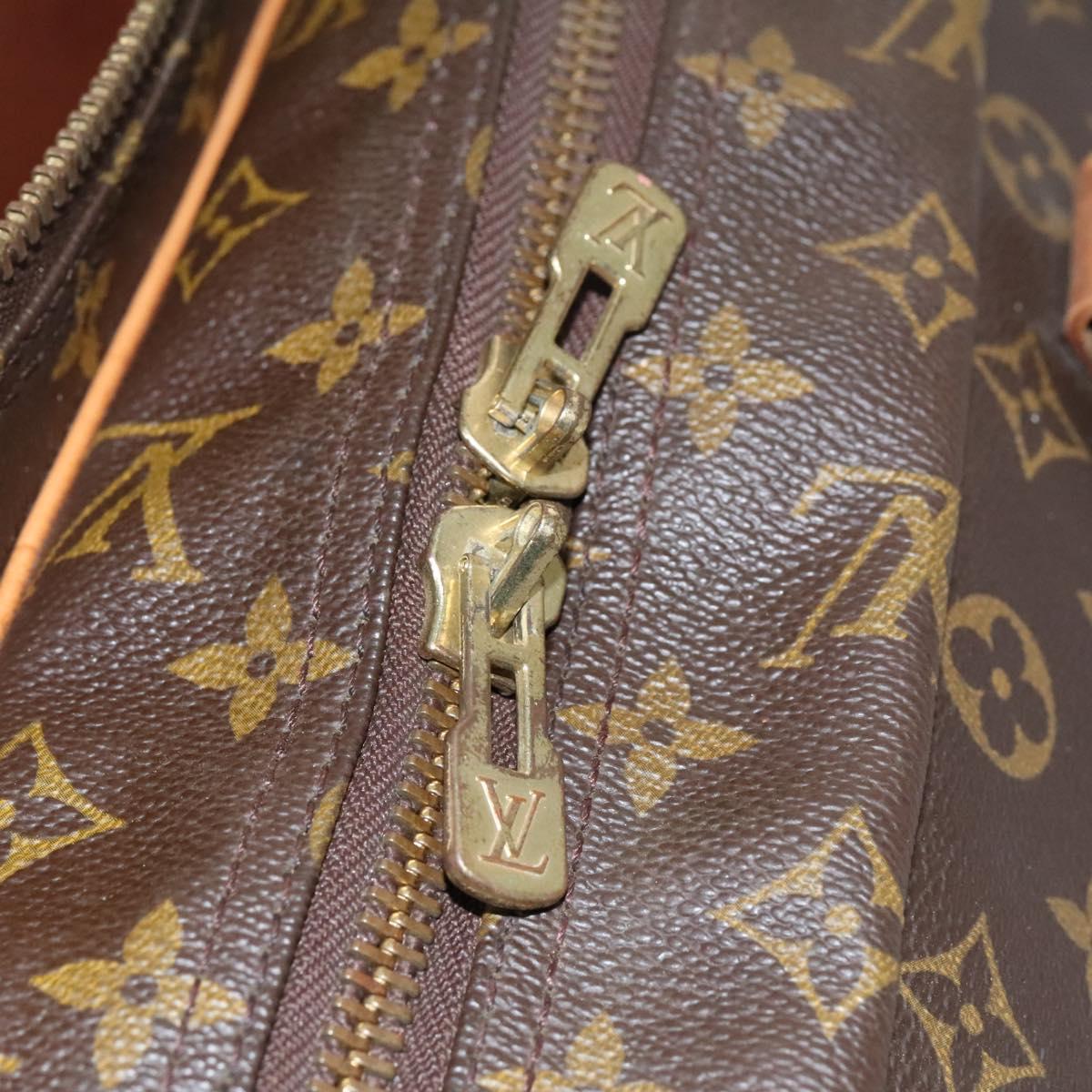 LOUIS VUITTON Monogram Sac 24 Earl Boston Bag M41387 LV Auth MY204