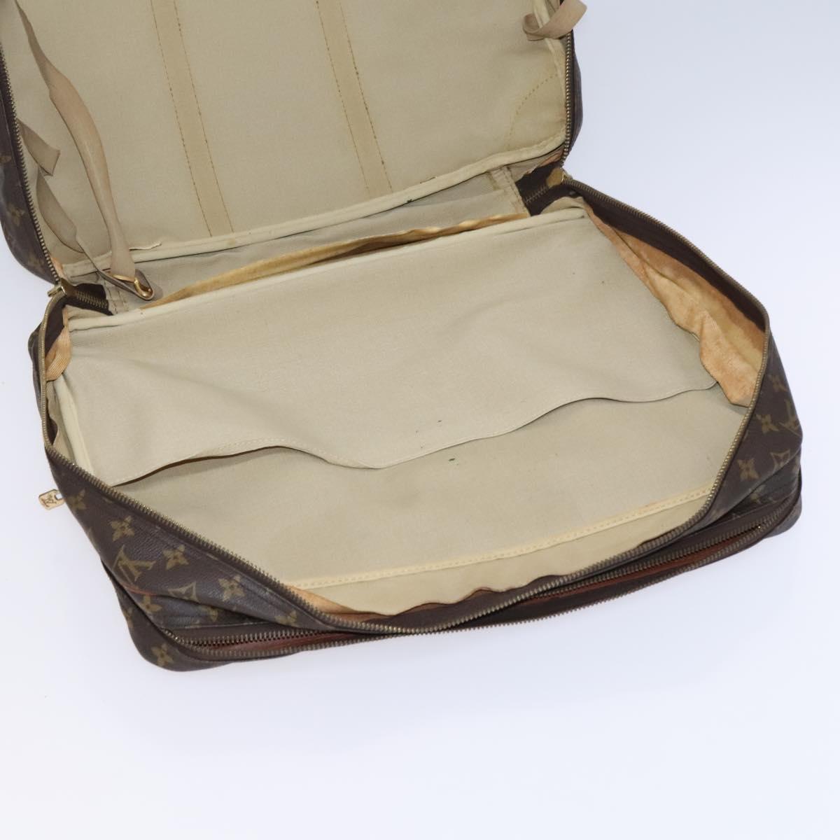 LOUIS VUITTON Monogram Sac 24 Earl Boston Bag M41387 LV Auth MY204