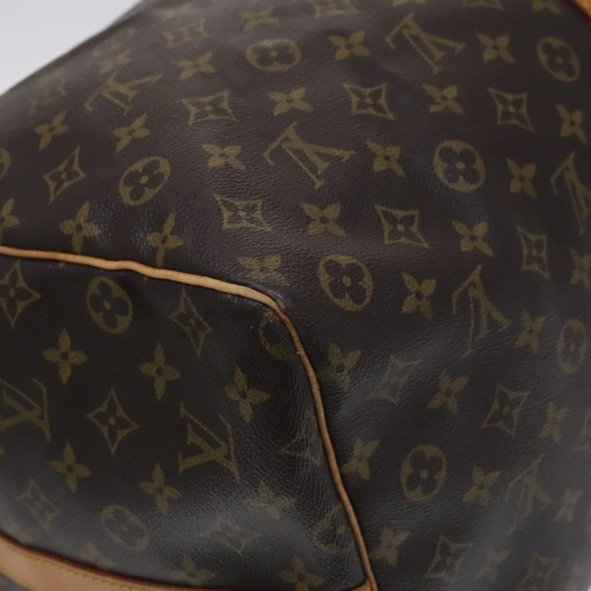 LOUIS VUITTON Monogram Keepall Bandouliere 60 Boston Bag M41412 LV Auth MY220