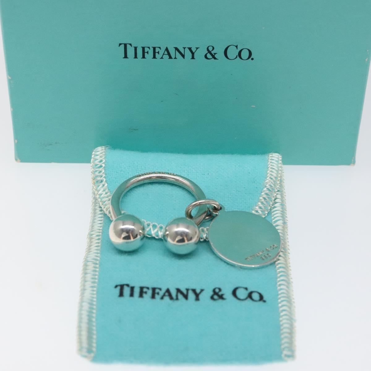 TIFFANY&Co. Key Ring Ag925 Silver Auth MY237