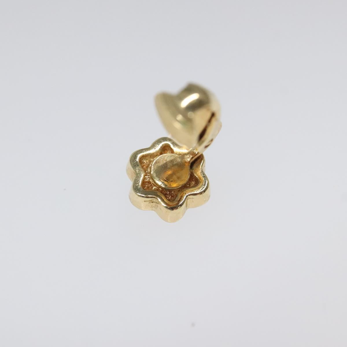 Christian Dior Earring metal Gold Auth MY246