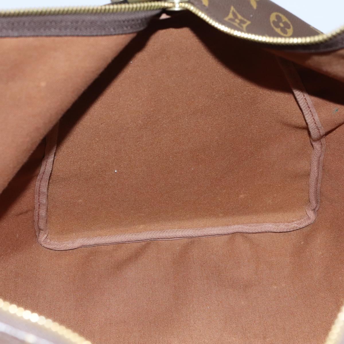 LOUIS VUITTON Monogram Keepall 60 Boston Bag M41422 LV Auth MY273