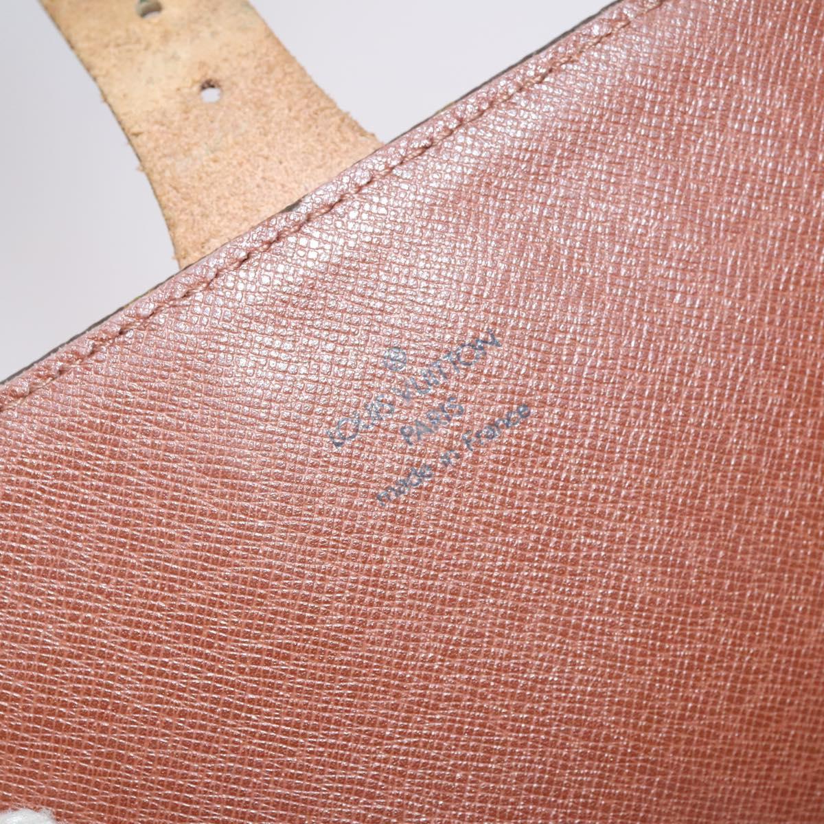 LOUIS VUITTON Monogram Cartouchiere MM Shoulder Bag M51253 LV Auth MY282