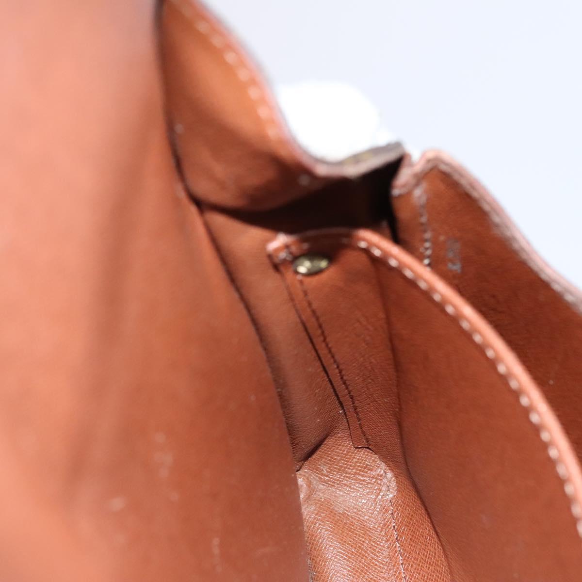 LOUIS VUITTON Monogram Cartouchiere MM Shoulder Bag M51253 LV Auth MY282