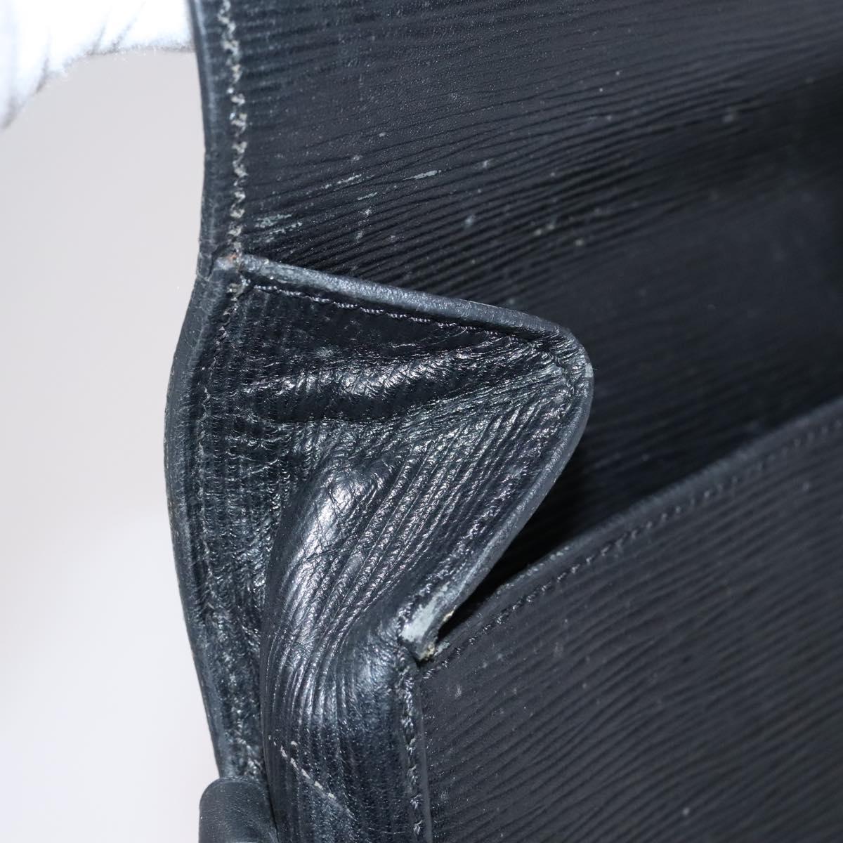 LOUIS VUITTON Epi Saint Cloud GM Shoulder Bag Black Noir M52192 LV Auth MY308