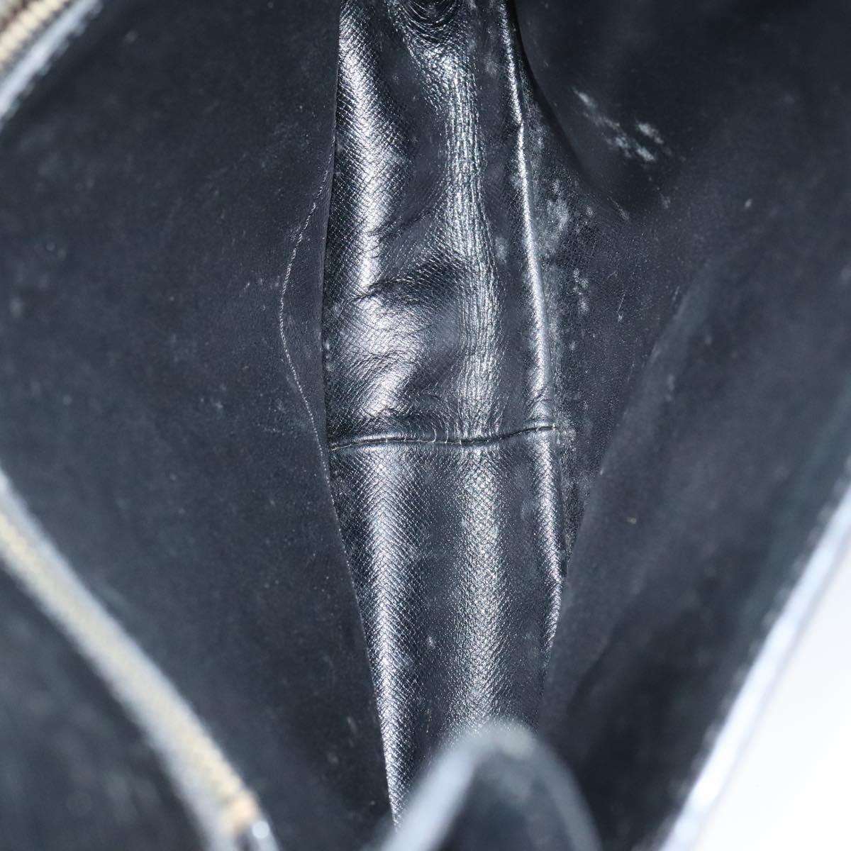 LOUIS VUITTON Epi Saint Cloud GM Shoulder Bag Black Noir M52192 LV Auth MY308