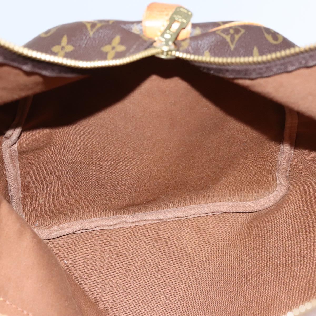 LOUIS VUITTON Monogram Keepall 55 Boston Bag M41424 LV Auth MY330