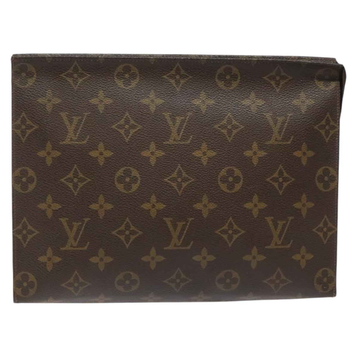 LOUIS VUITTON Monogram Posh Toilette 26 Pouch M47542 LV Auth MY355