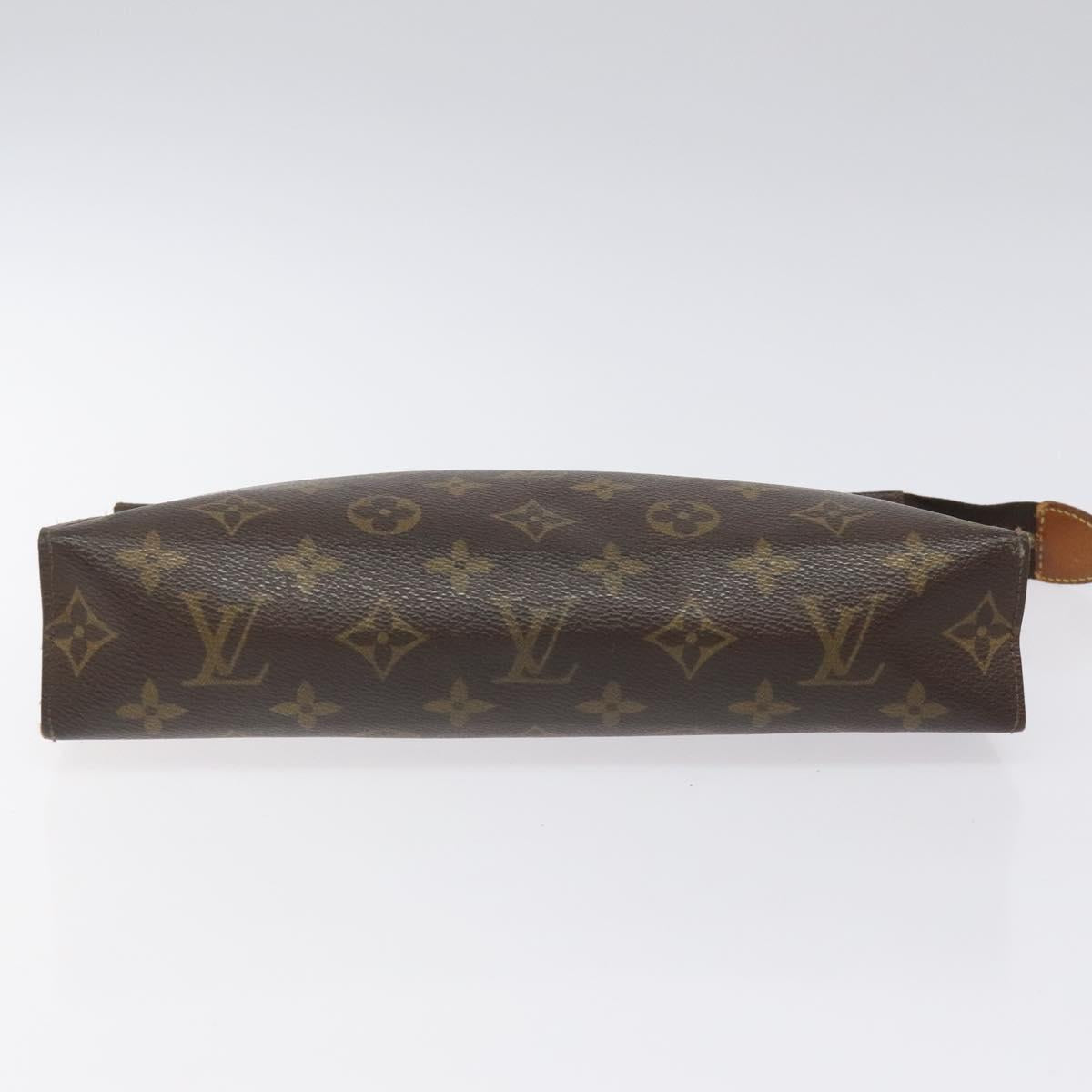LOUIS VUITTON Monogram Posh Toilette 26 Pouch M47542 LV Auth MY355