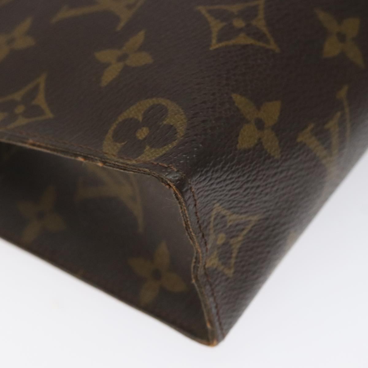 LOUIS VUITTON Monogram Posh Toilette 26 Pouch M47542 LV Auth MY355