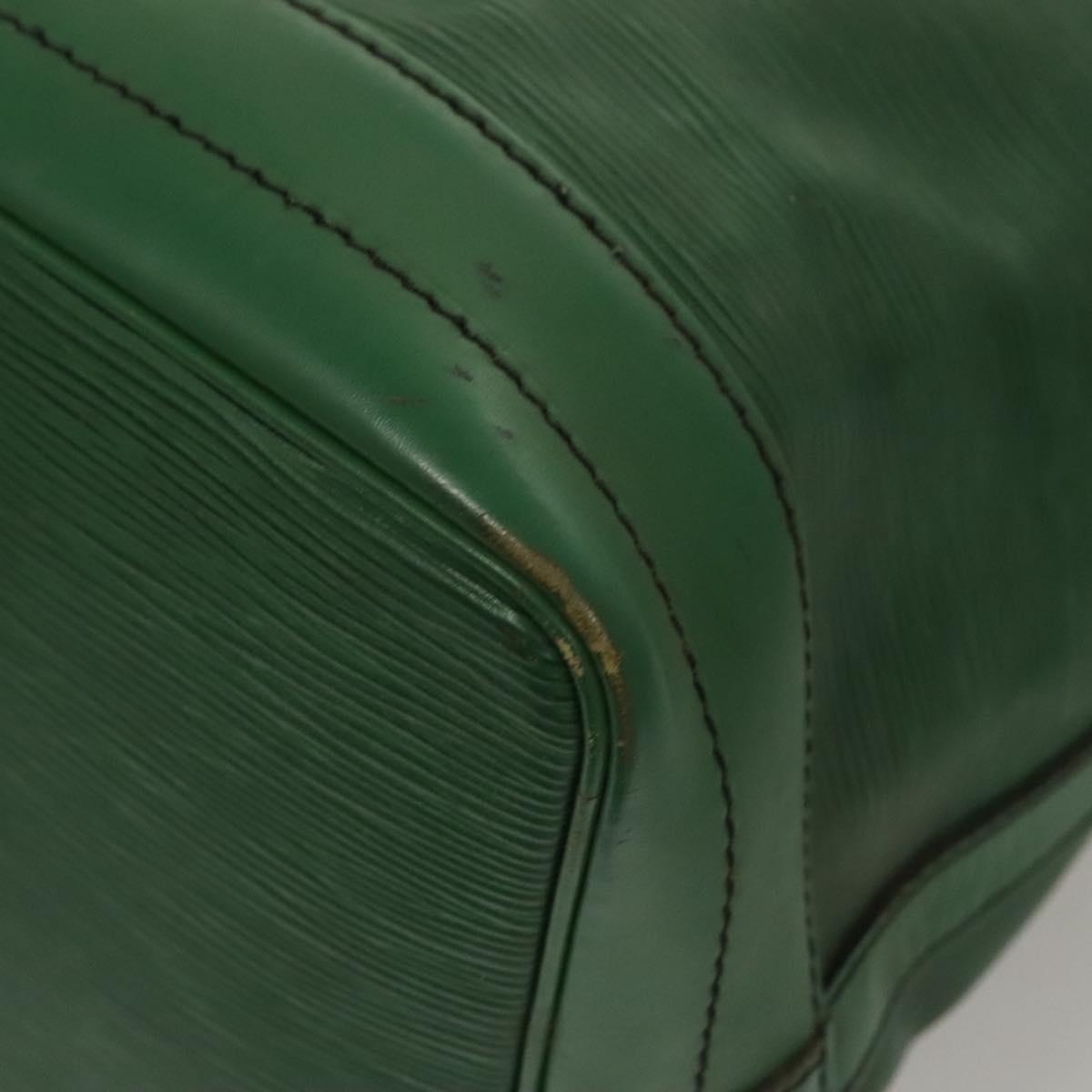 LOUIS VUITTON Epi Noe Shoulder Bag Green M44004 LV Auth MY449