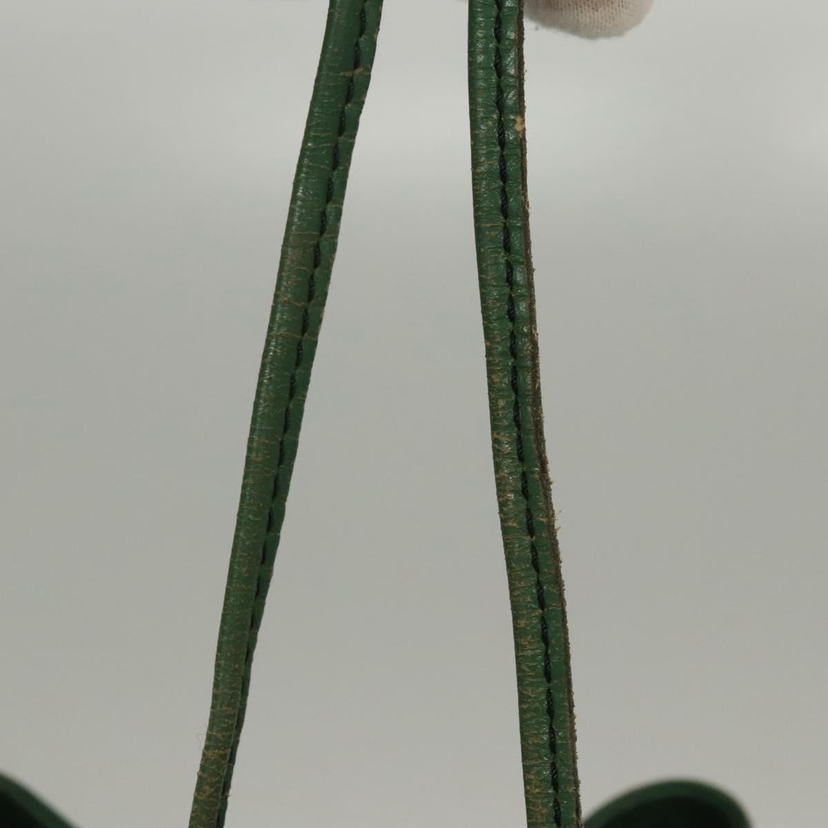 LOUIS VUITTON Epi Noe Shoulder Bag Green M44004 LV Auth MY449