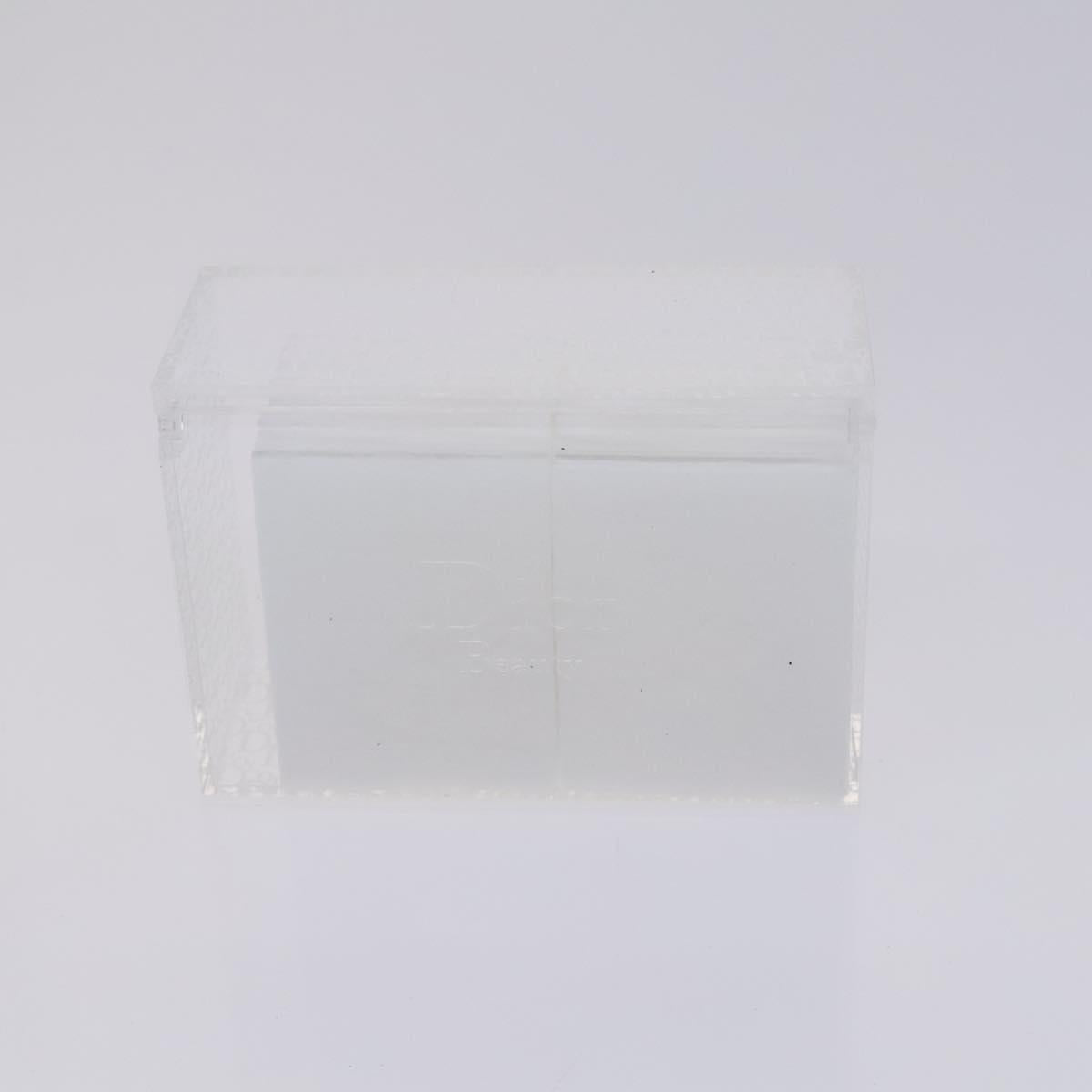 Christian Dior Clear Case plastic 2Set Clear Auth MY472