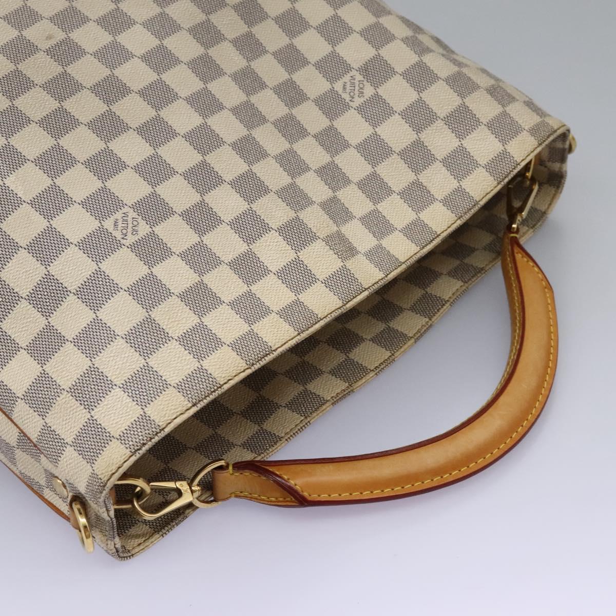 LOUIS VUITTON Damier Azur Sophie Shoulder Bag 2way N41216 LV Auth MY482