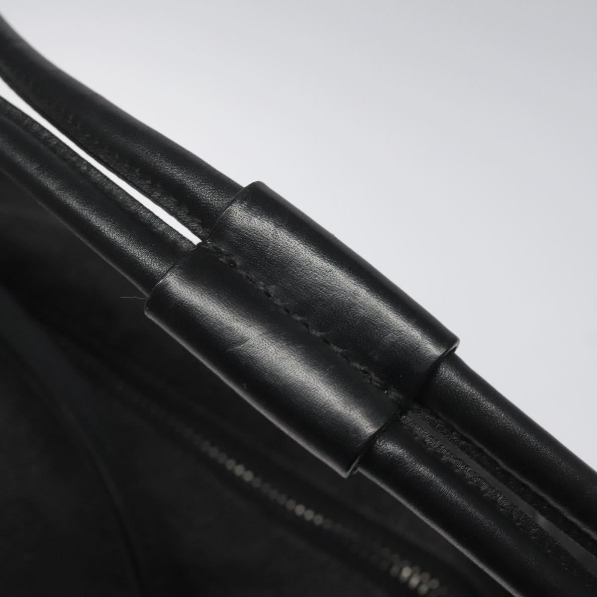 GUCCI GG Canvas Shoulder Bag Black 101292 Auth nb011