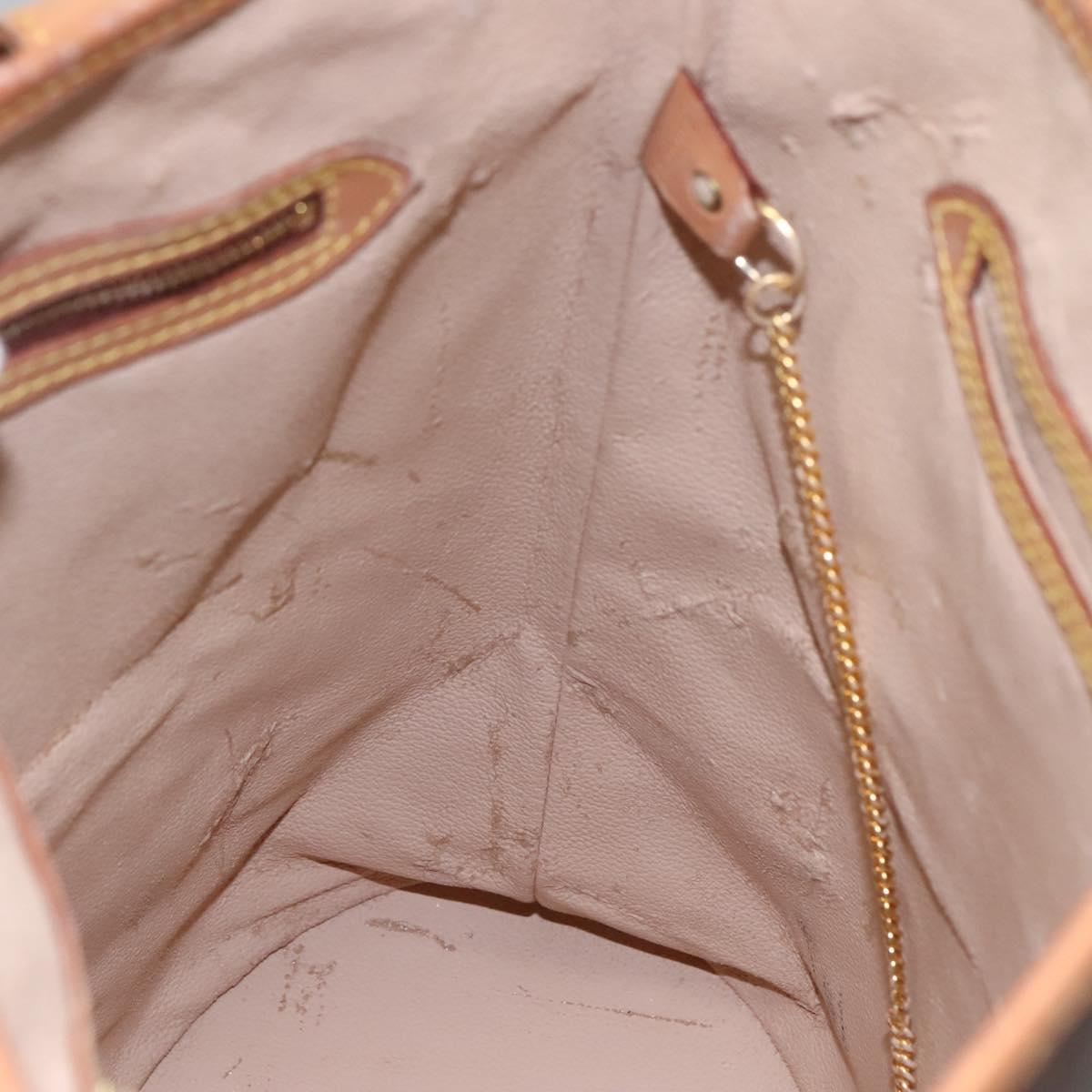 LOUIS VUITTON Monogram Bucket GM Shoulder Bag M42236 LV Auth nb081