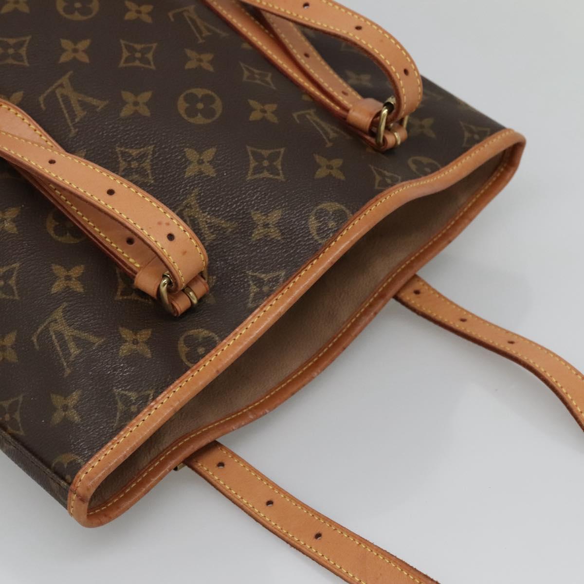 LOUIS VUITTON Monogram Bucket GM Shoulder Bag M42236 LV Auth nb081