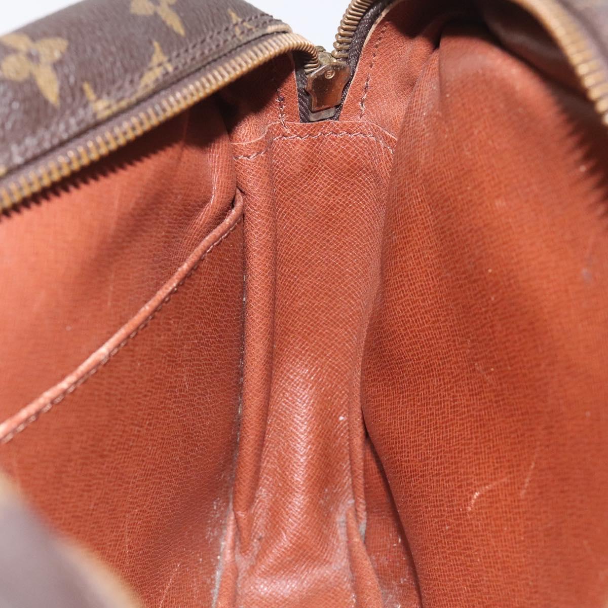 LOUIS VUITTON Monogram Compiegne 28 Clutch Bag M51845 LV Auth nb148