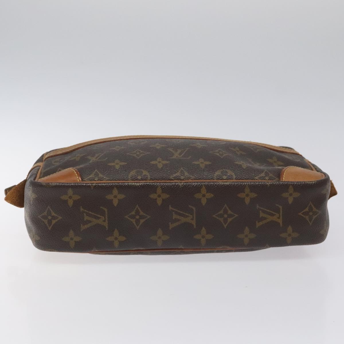 LOUIS VUITTON Monogram Compiegne 28 Clutch Bag M51845 LV Auth nb148