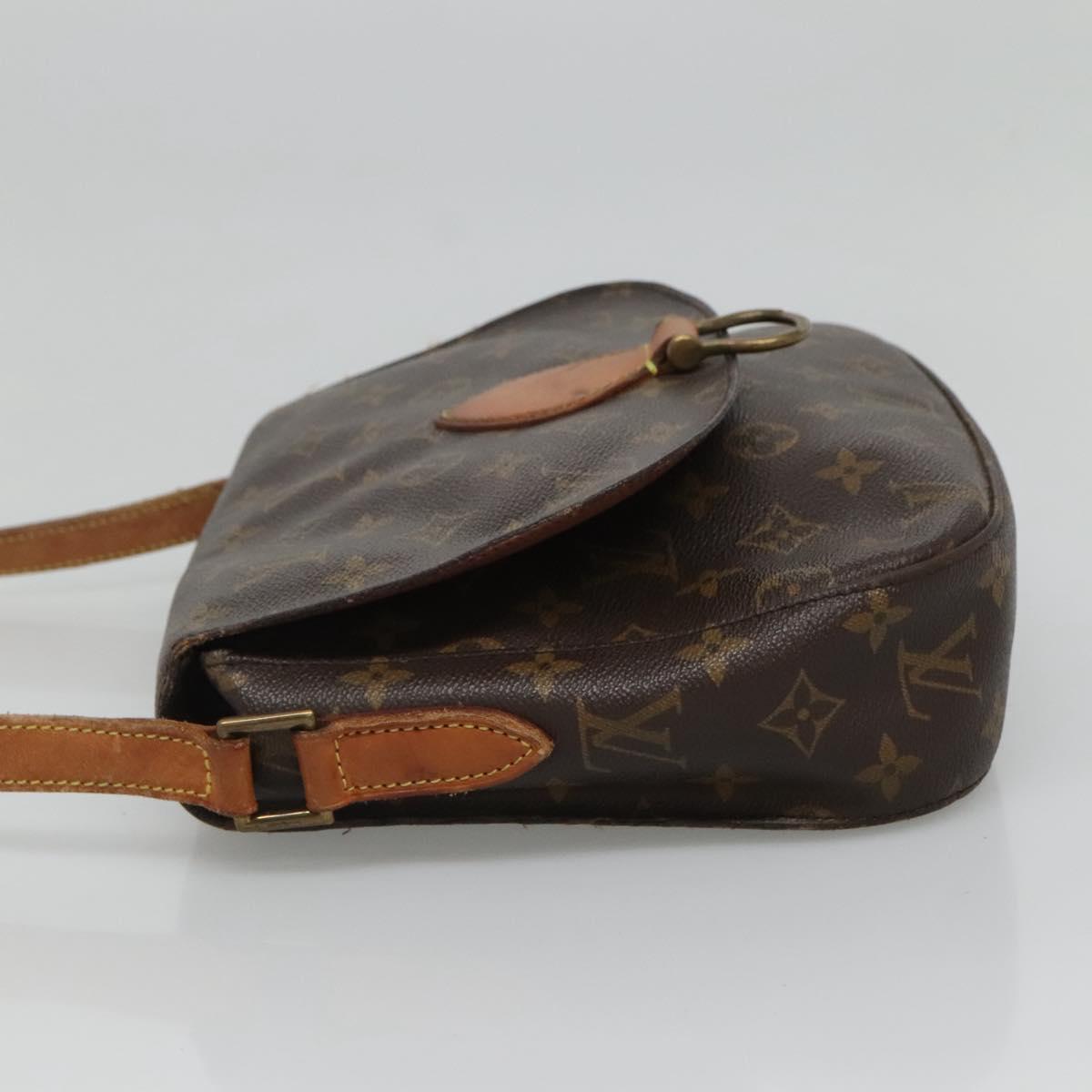 LOUIS VUITTON Monogram Saint Cloud GM Shoulder Bag M51242 LV Auth nb150
