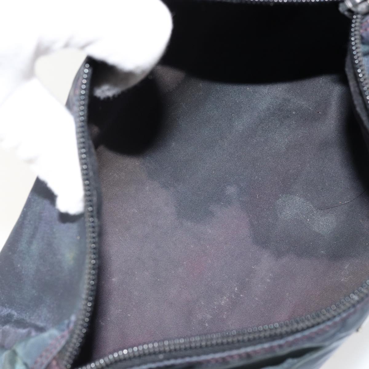 PRADA Pouch Nylon Navy Auth nb170