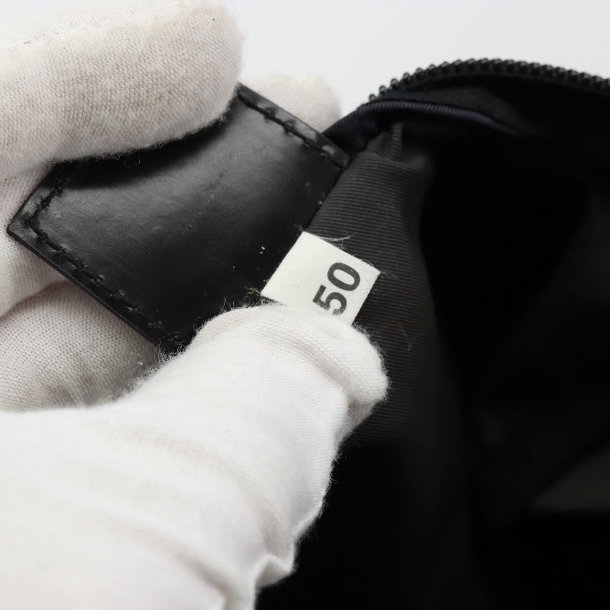 PRADA Pouch Nylon Navy Auth nb170
