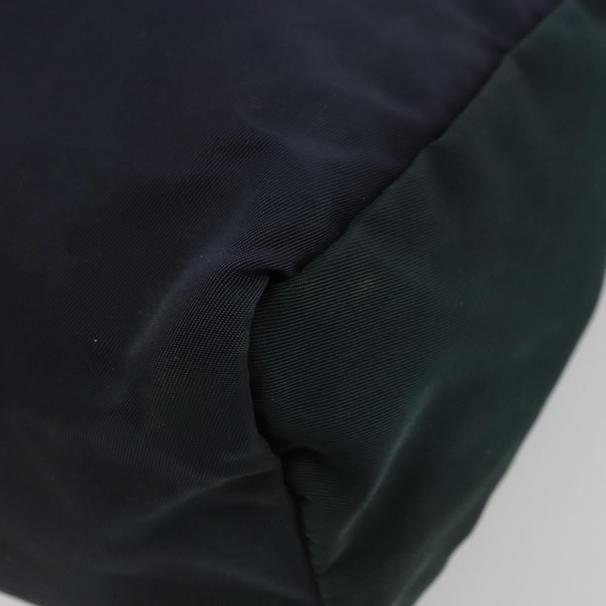 PRADA Pouch Nylon Navy Auth nb170