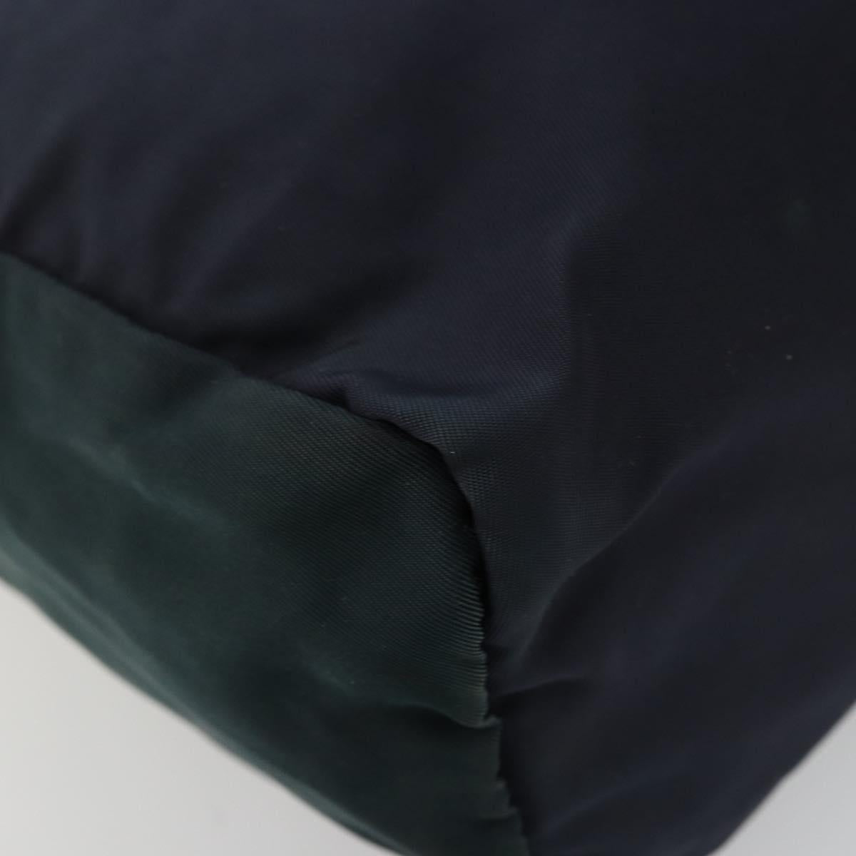 PRADA Pouch Nylon Navy Auth nb170